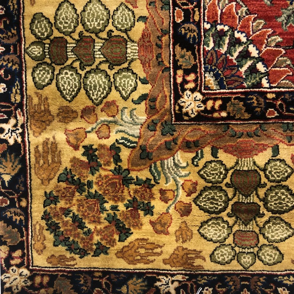 Indian Rug - Oushak 8' x 10'2 - Vintage Rugs