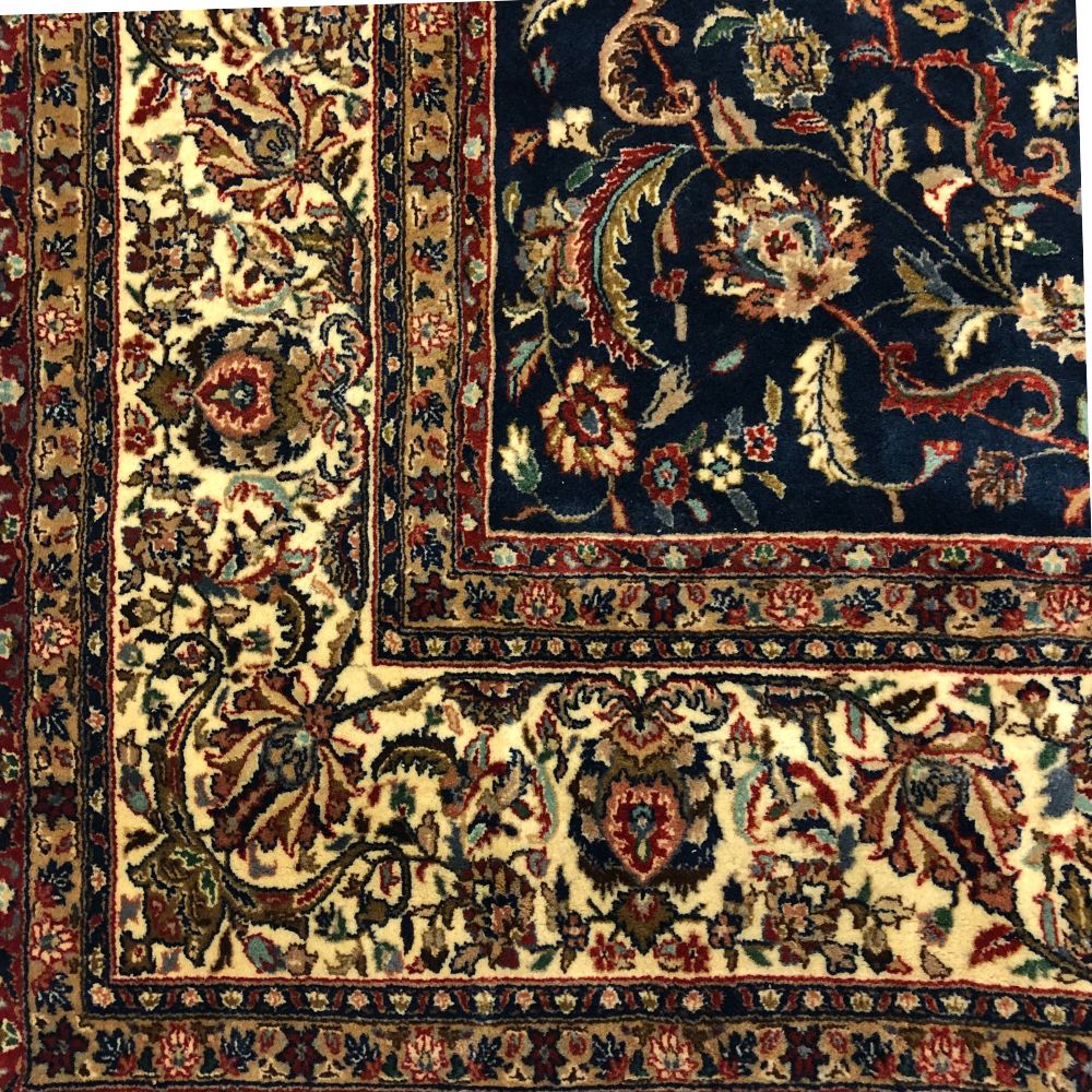 Indian Rug - Tabriz 8'2" x 10'1" - Vintage Rugs