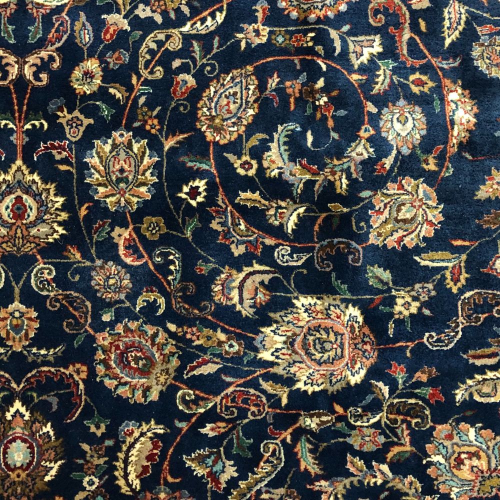 Indian Rug - Tabriz 8'2" x 10'1" - Vintage Rugs