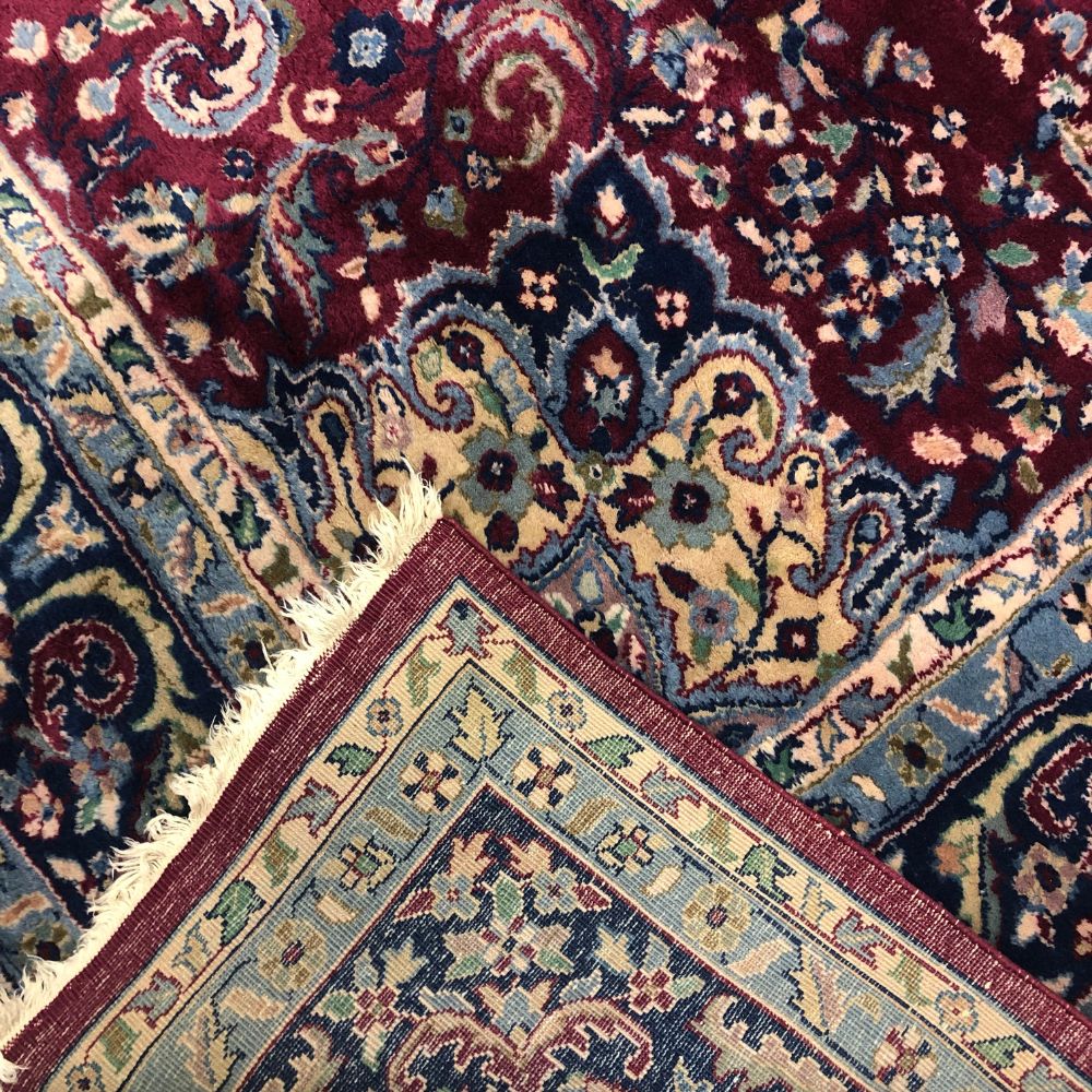Indian Rug - Sarouk 8'11" x 14'9" - Handmade Rugs -Antique Rugs