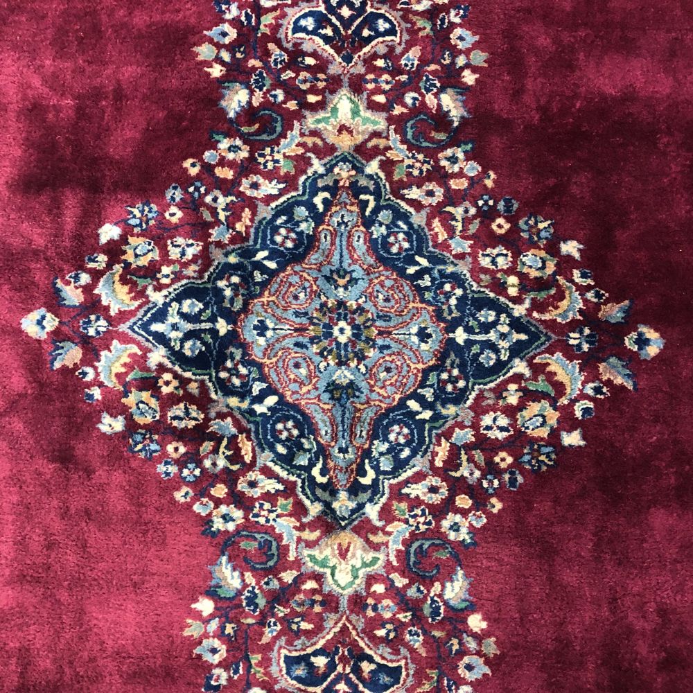 Indian Rug - Sarouk 8'11" x 14'9" - Handmade Rugs -Antique Rugs