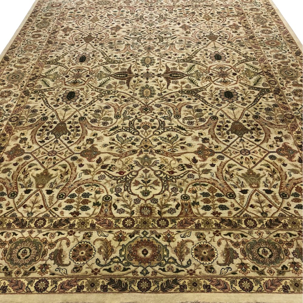 Pakistan Rug - Tabriz 8'11" x 12'1" - Handmade Rugs