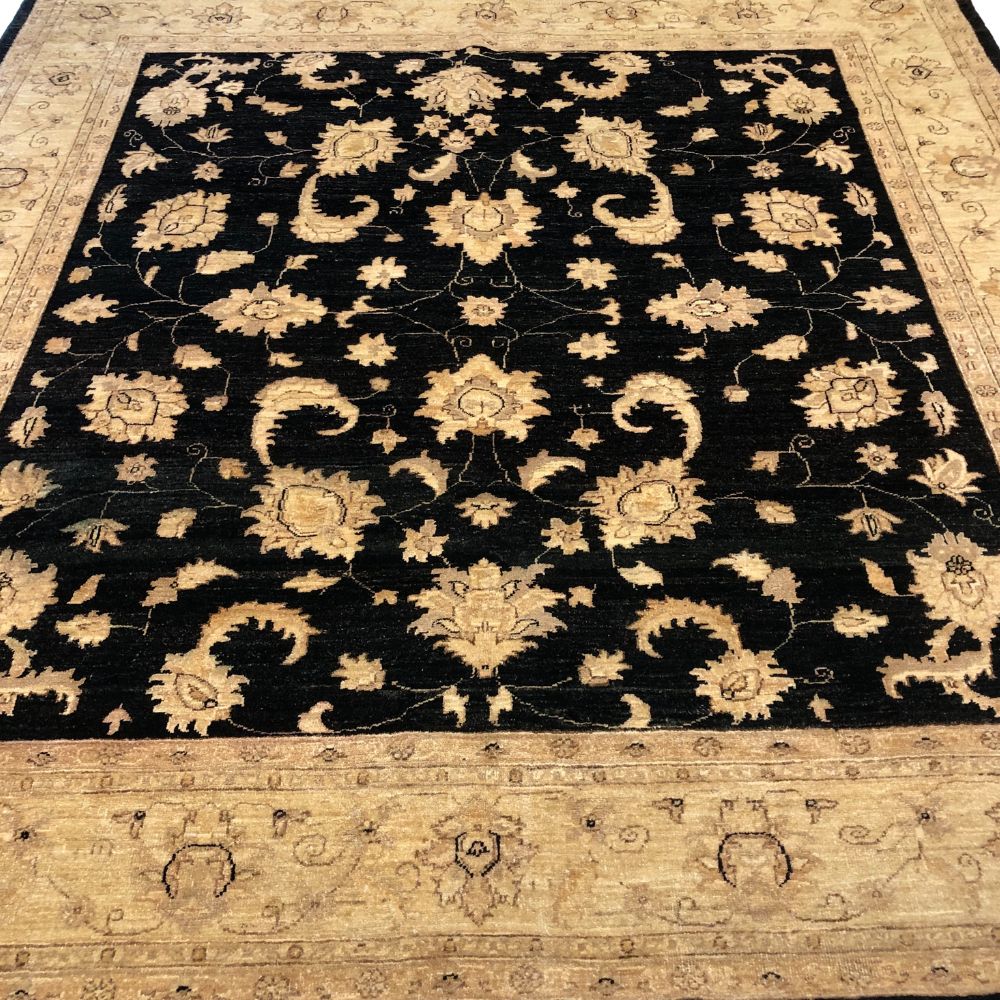Pakistan Rugs - Kashan 8'6" x 8'9" - Square rugs - Handmade Rugs - Oriental Rugs