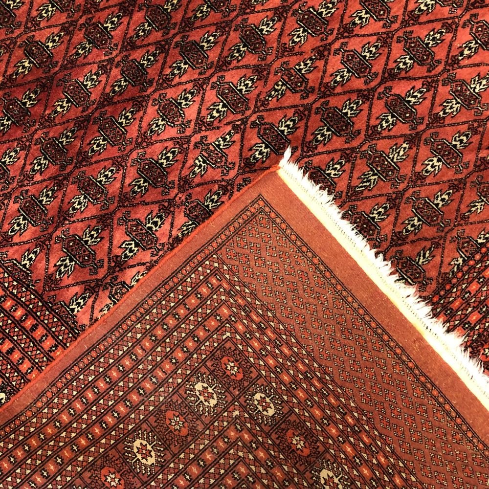 Bokhara Rug from Pakistan - 8'5" x 11'1" - Handmade Rugs - Vintage Rugs