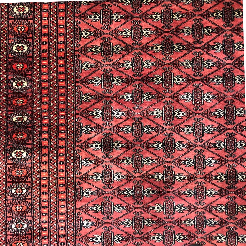 Bokhara Rug from Pakistan - 8'5" x 11'1" - Handmade Rugs - Vintage Rugs