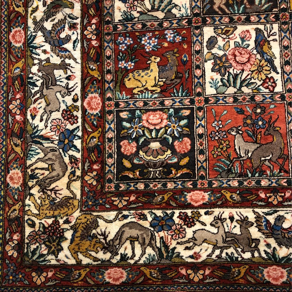 Persian Rug - Bakhtiar 7' x 9'11" - Vintage Rug