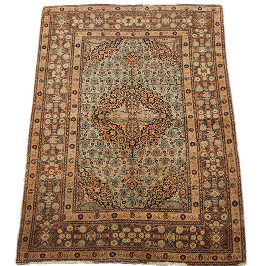 Persian Rugs - Sarouk Ferahan - 4'6" x 6'5" - Antique Rugs