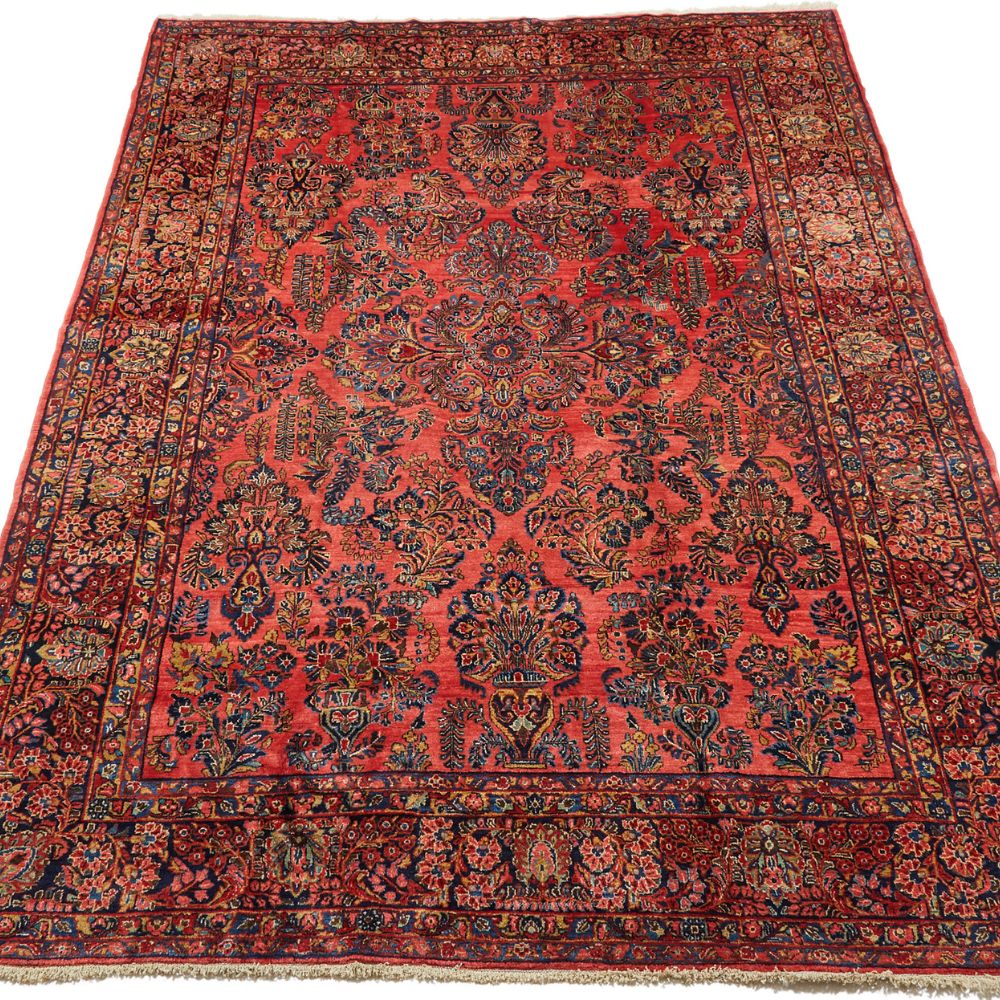 Persian Rug - Sarouk 8'9" x 11'9" - Vintage Rugs