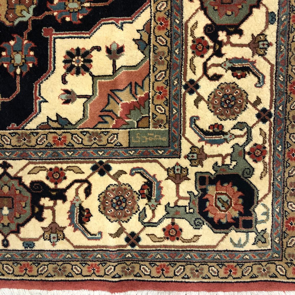 Persian Rugs - Tabriz 8'10" x 11'5" - Vintage Rugs - Tabriz Carpet - Oriental Rug Exchange - Medallion