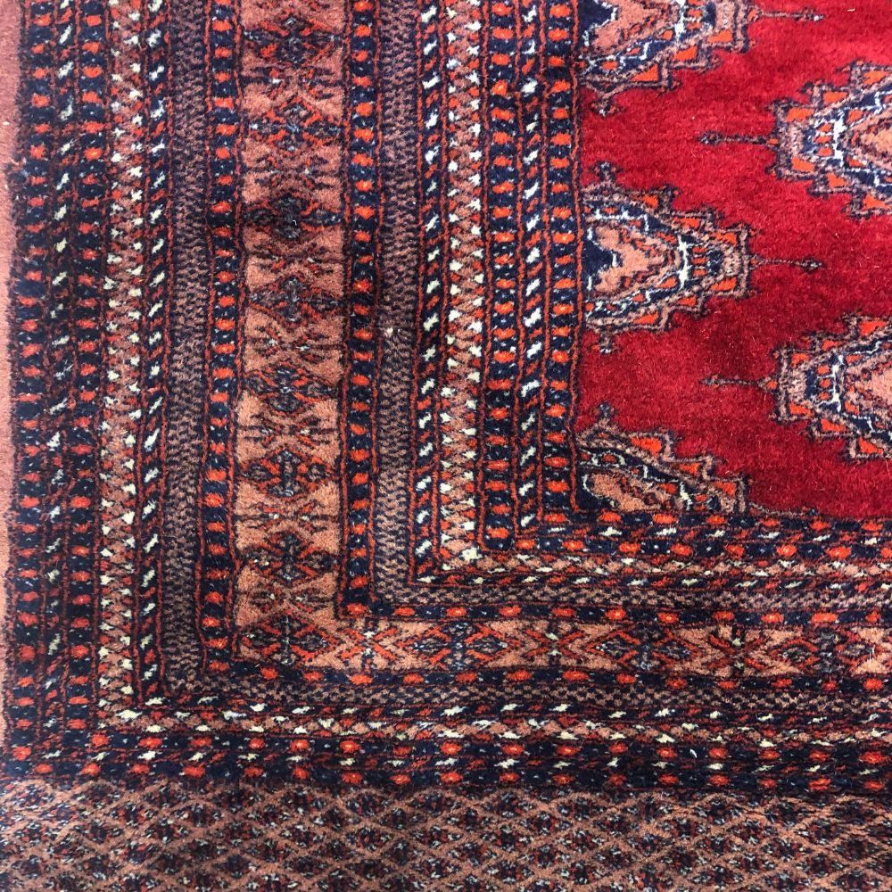 Pakistani Rugs - Bokhara - 6'1"x 9' - Border