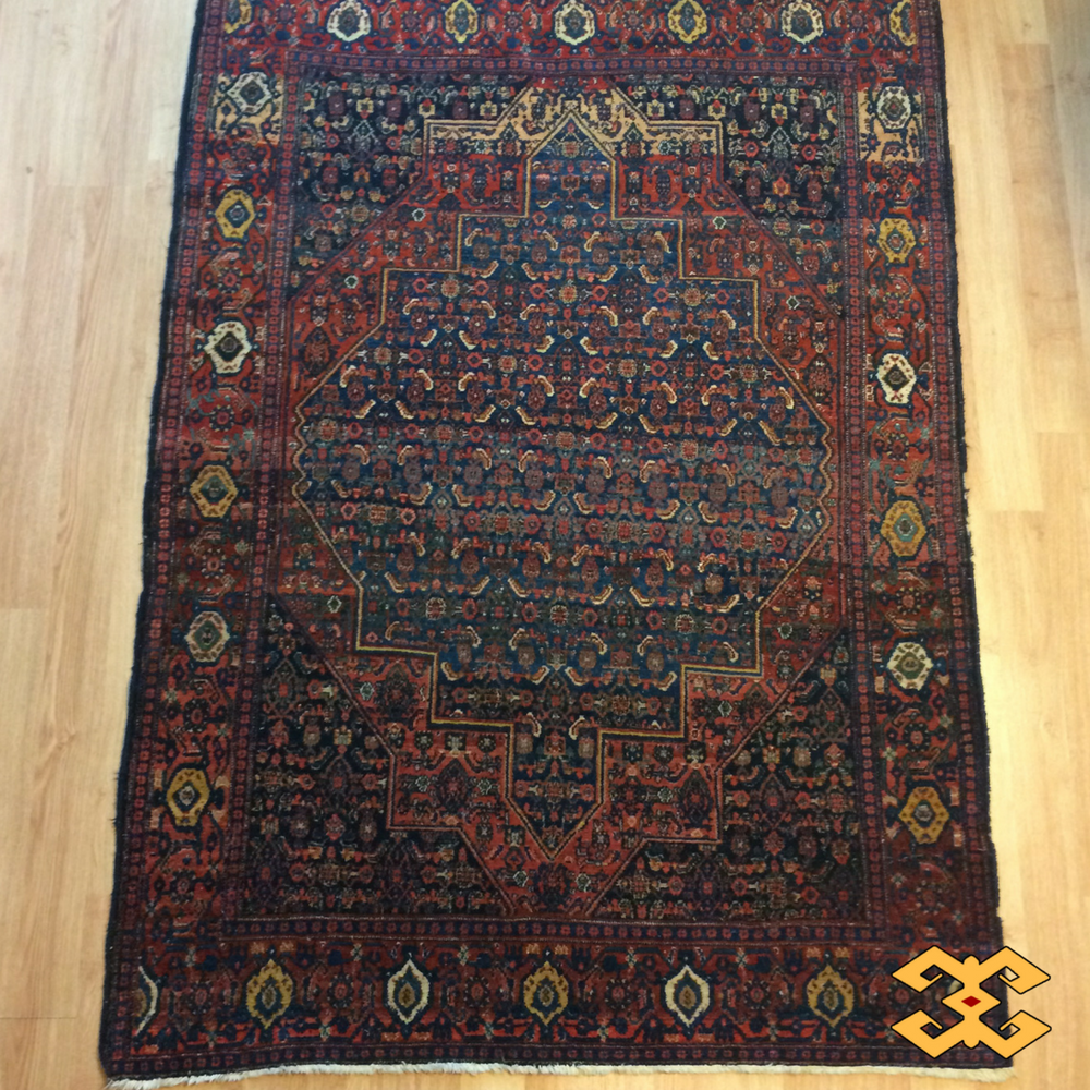 Persian Rug Senneh 4'6" x 6'5"