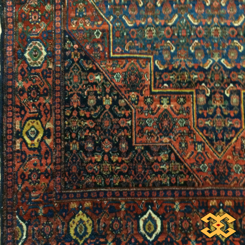Persian Rug Senneh 4'6" x 6'5"