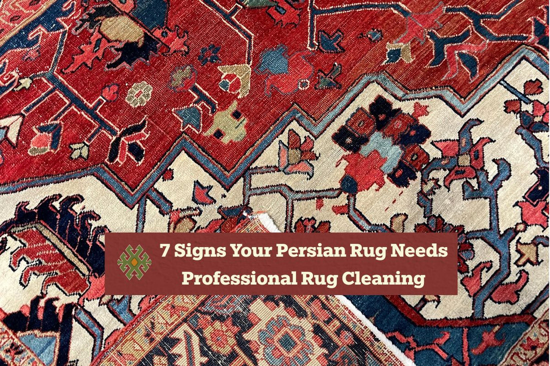 7 signs your Persian rug needs professional cleaning