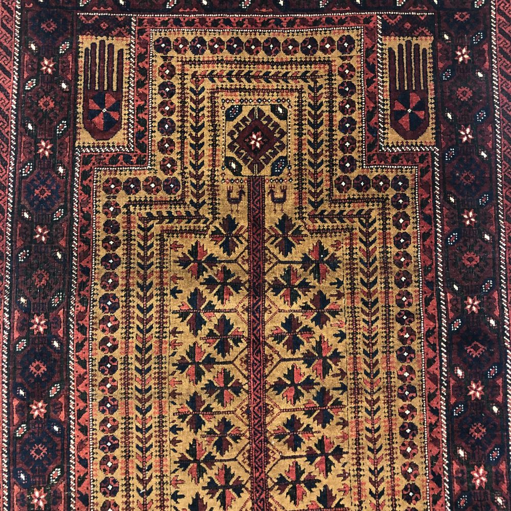 Afghan Rugs - Belouchi 3'1"x 6'1" - Vintage Rugs - Field - Oriental Rug Exchange - Rug Sore - Toronto