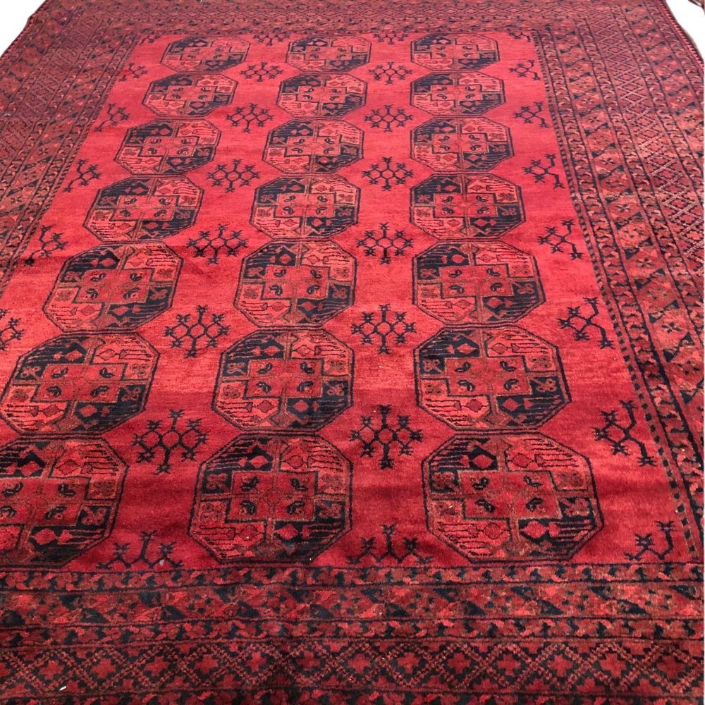 Afghanistan Rug - Belouchi 9'11" x 12'2" | Antique Rug