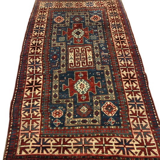 Caucasian Rug - Kazak 4'1" x 6'11" - Antique Rugs - Oriental Rug Exchange - Rug Store Toronto