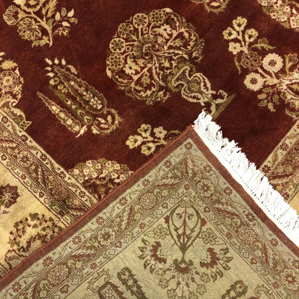 Indian Rugs - Sarouk 8'11" x 12' - Handmade Rugs