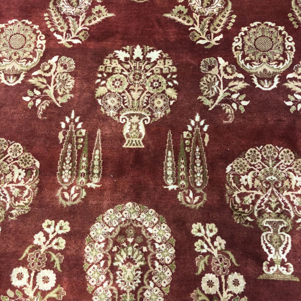 Indian Rugs - Sarouk 8'11" x 12' - Handmade Rugs