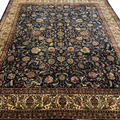 Indian Rug - Tabriz 8'2" x 10'1" - Vintage Rugs