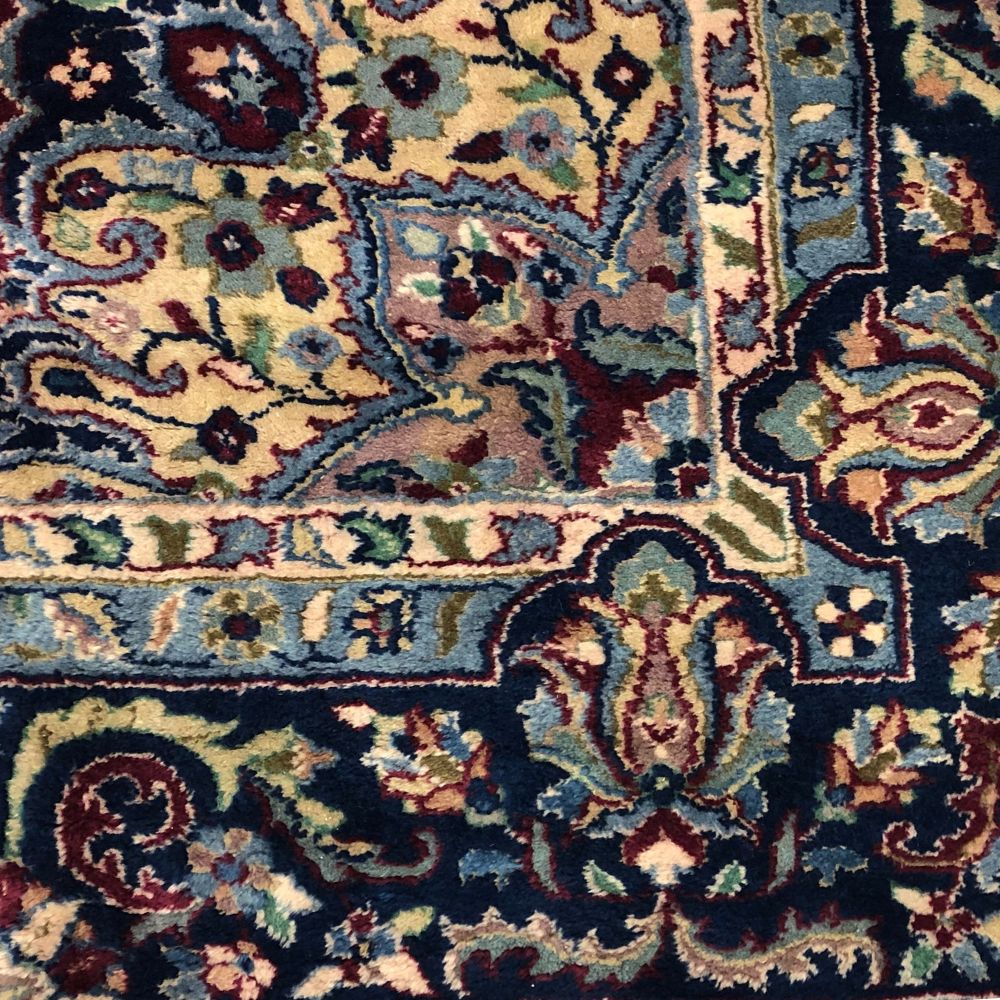 Indian Rug - Sarouk 8'11" x 14'9" - Handmade Rugs -Antique Rugs 