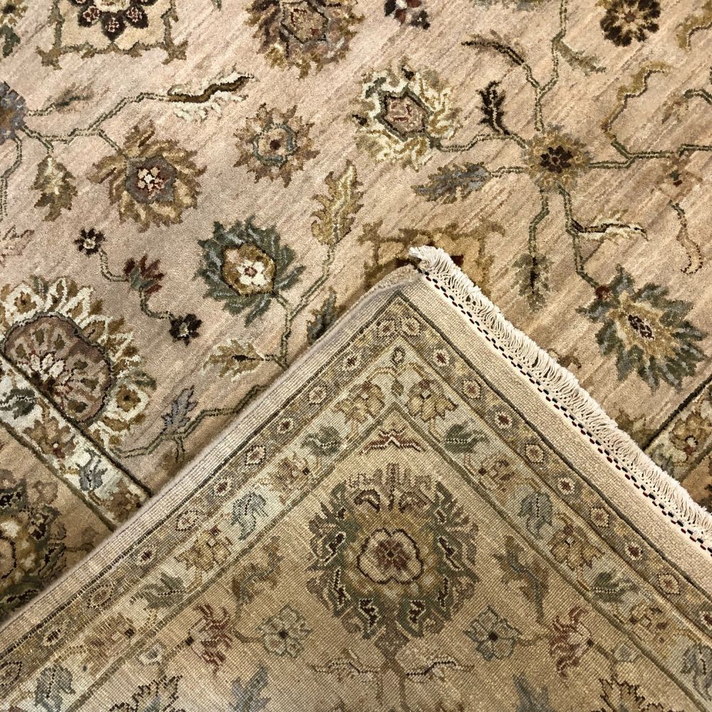 Pakistan Rug - Tabriz 8'1" x 10'2" - Handmade Rugs - Back