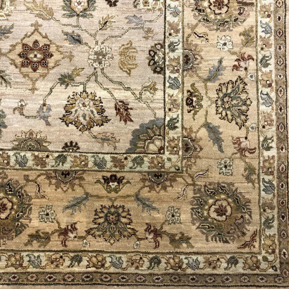 Pakistan Rug - Tabriz 8'1" x 10'2" - Handmade Rugs - Border