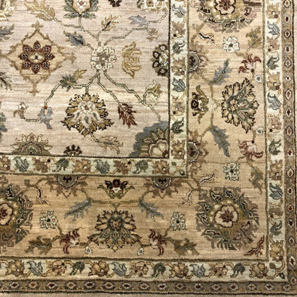 Pakistan Rug - Tabriz 8'1" x 10'2" - Handmade Rugs - Border