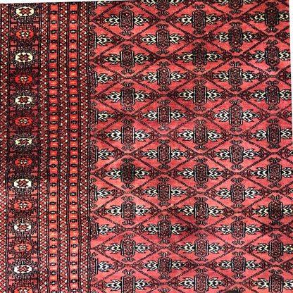 Bokhara Rug from Pakistan - 8'5" x 11'1" - Handmade Rugs - Vintage Rugs 