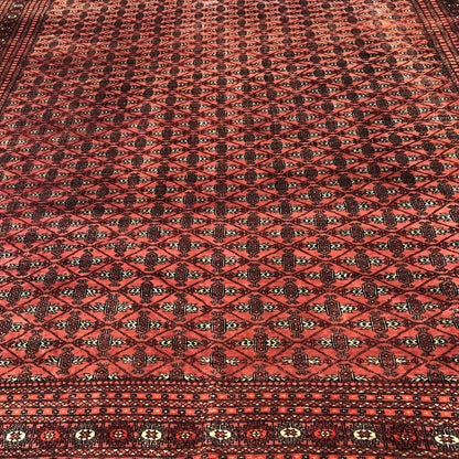 Bokhara Rug from Pakistan - 8'5" x 11'1" - Handmade Rugs - Vintage Rugs 