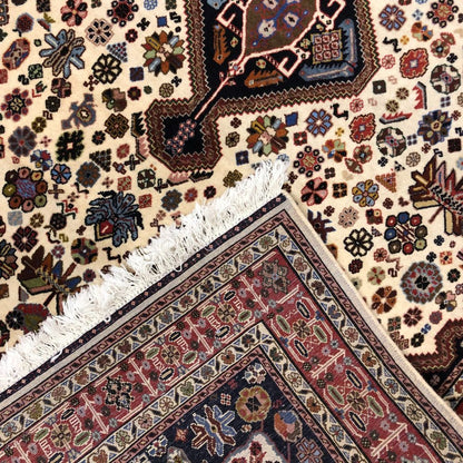 Persian Rug - Abadeh 5'1" x 6'8" - Vintage Rugs - Handmade Persian Rugs