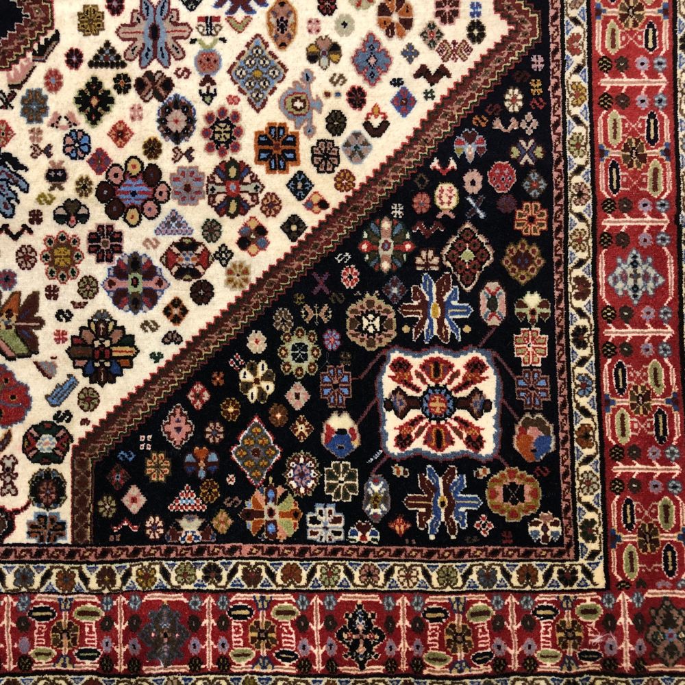 Persian Rug - Abadeh 5'1" x 6'8" - Vintage Rugs - Handmade Persian Rugs