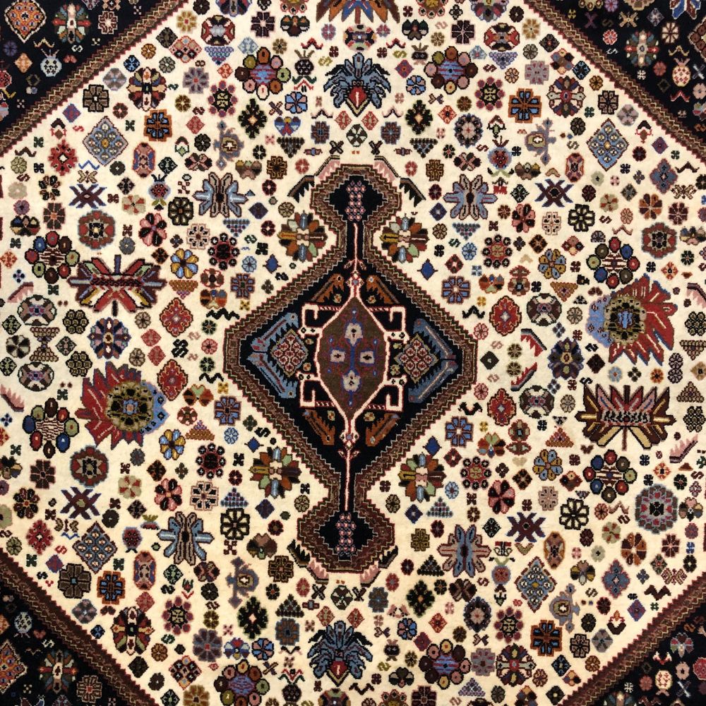 Persian Rug - Abadeh 5'1" x 6'8" - Vintage Rugs - Handmade Persian Rugs