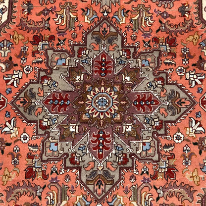 Persian Rug - Tabriz Wool and Silk 5'x 6'7