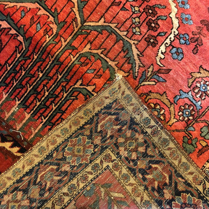 Persian Rug - Sarouk 4'4" x 6'8" | Antique Persian Rug - Back