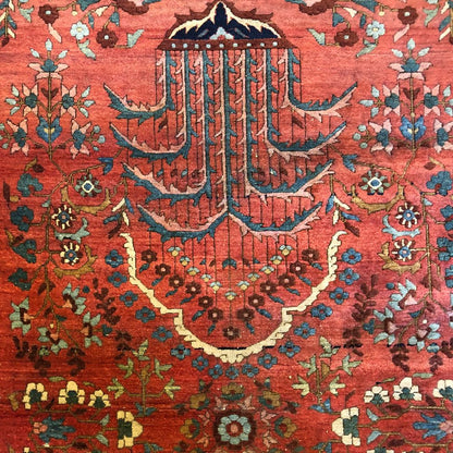 Persian Rug - Sarouk 4'4" x 6'8" | Antique Persian Rug - Medallion