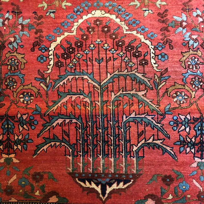 Persian Rug - Sarouk 4'4" x 6'8" | Antique Persian Rug - Center