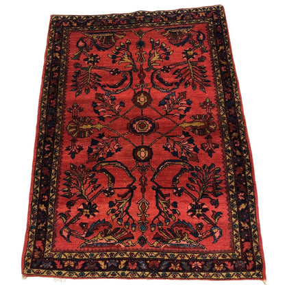 Persian Rugs - Hamadan 3'6" x 4'9" -  Antique Rugs - Oriental Rug Exchange