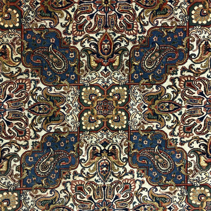 Persian Rugs - Qum 7'11" x 11'10" - Vintage Rugs - Oriental Rug Exchange - Center