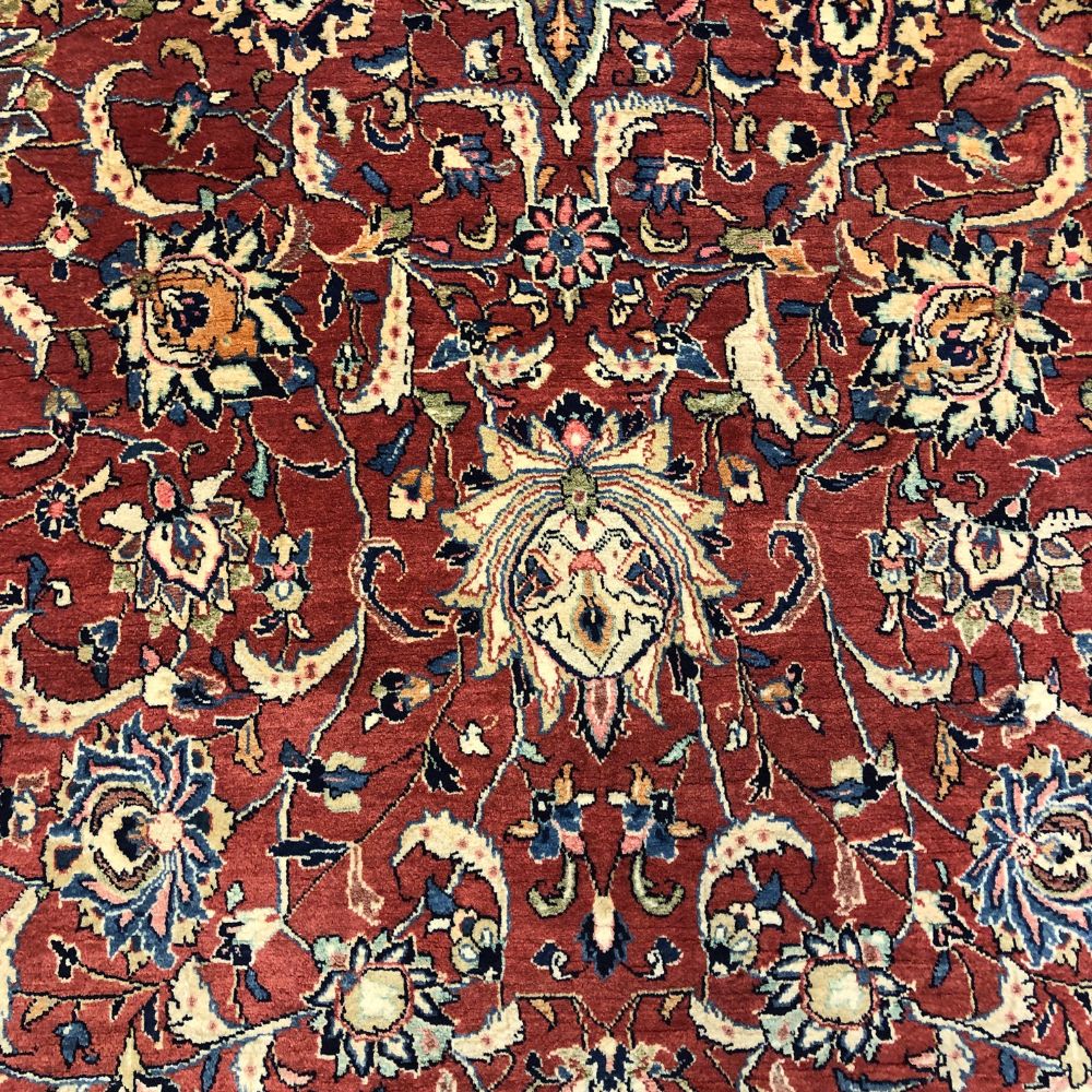 Persian Rugs - Sarouk Rug - 10' x 14' - Vintage Rugs - Handmade Rugs - Persian Rugs from Iran - Iranian Rugs - Oriental Rug Exchange