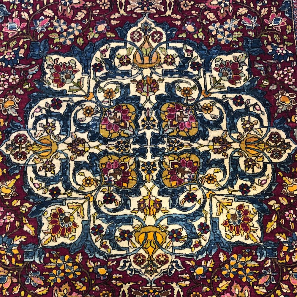 Persian Rug - Tabriz 4'7"x 6'10" - Antique Rugs - Persian Rug Carpet - Tabriz Carpet - Oriental Rug Exchange 