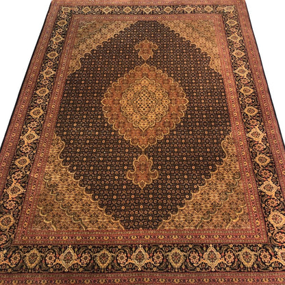 Persian Rug - Tabriz Wool & Silk 4’1" x 6’10" - Vintage Rugs - Oriental Rug Exchange - Tabriz Carpet