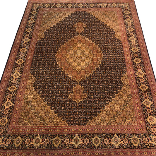 Persian Rug - Tabriz Wool & Silk 4’1" x 6’10" - Vintage Rugs - Oriental Rug Exchange - Tabriz Carpet