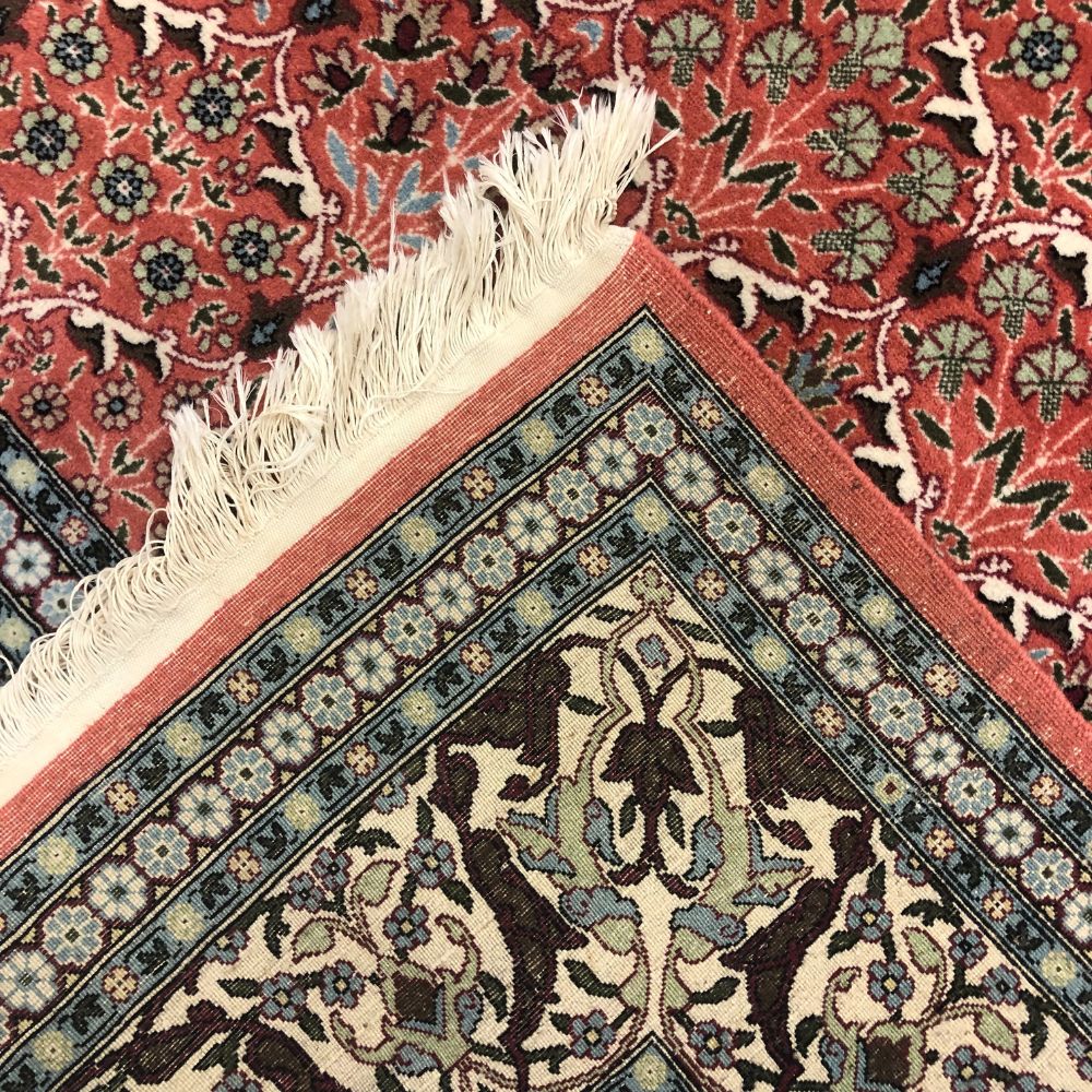 Turkish Rugs - Hereke 8'11" x 12'10" - Vintage Rugs -Oriental Rug Exchange