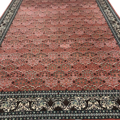 Turkish Rugs - Hereke 8'11" x 12'10" - Vintage Rugs -Oriental Rug Exchange