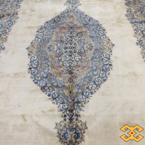 Persian Rug Kerman Handmade Vintage Oriental Rugs-Flying Carpets Buy and Sell Persian and Oriental Rugs